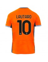 Inter Milan Lautaro Martinez #10 Kolmaspaita 2023-24 Lyhythihainen